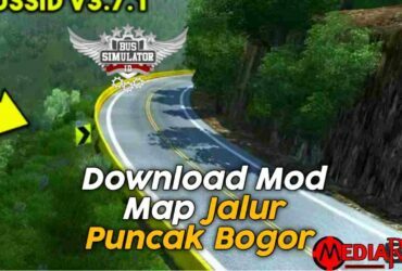 Mod Map BUSSID Jalur Puncak Bogor