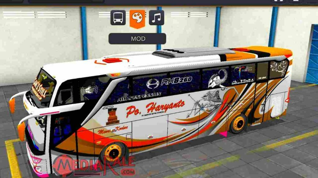 mod bussid bus po haryanto