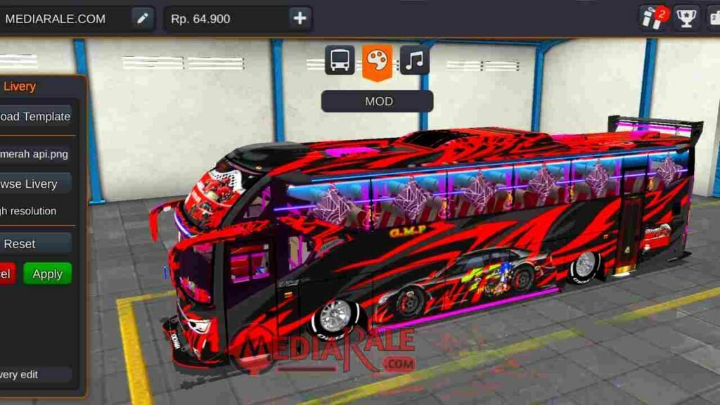 mod bussid bus
