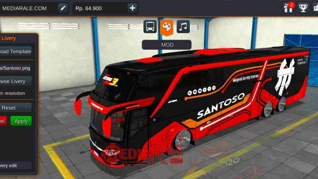 mod bussid bus