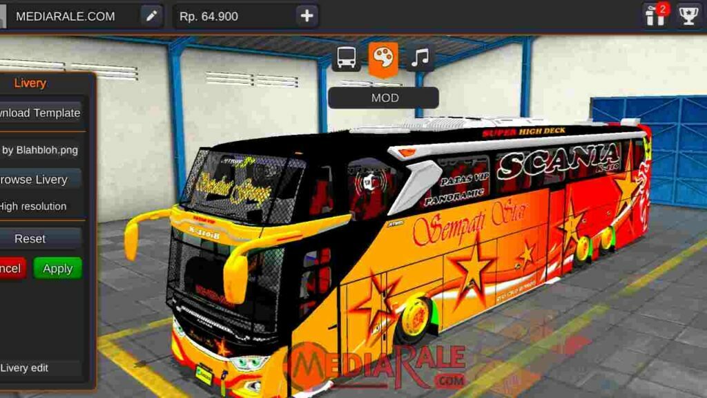 mod bussid bus