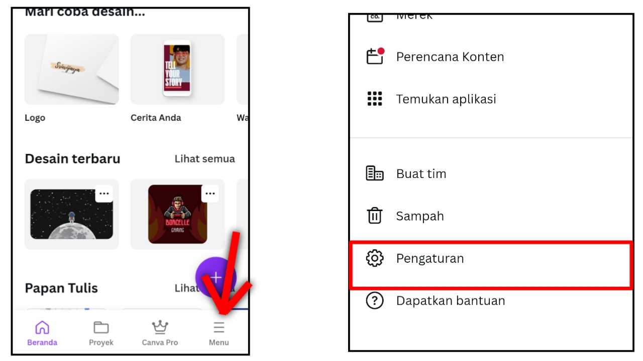Cara Membatalkan Langganan Canva Pro