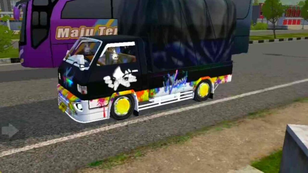 mod bussid pick up