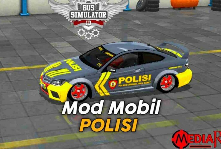 mod bussid mobil polisi