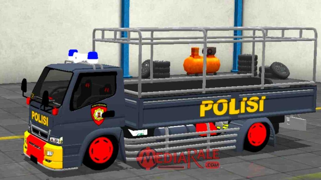 mod bussid mobil polisi