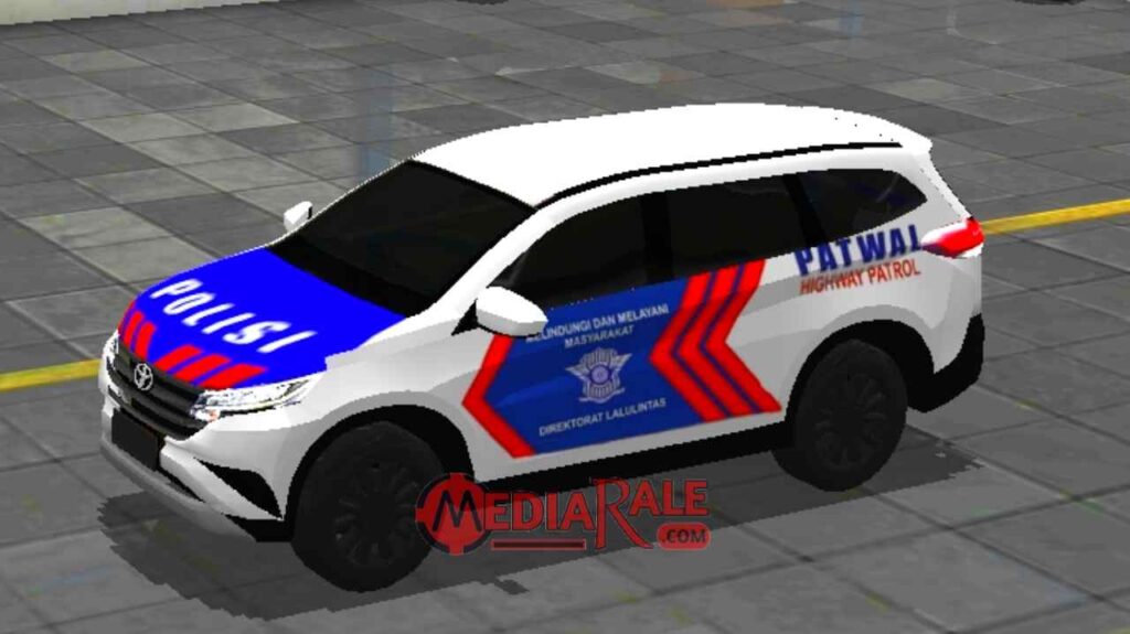 mod bussid mobil polisi