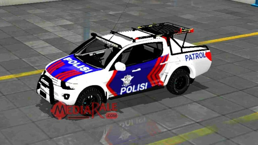 mod bussid mobil polisi
