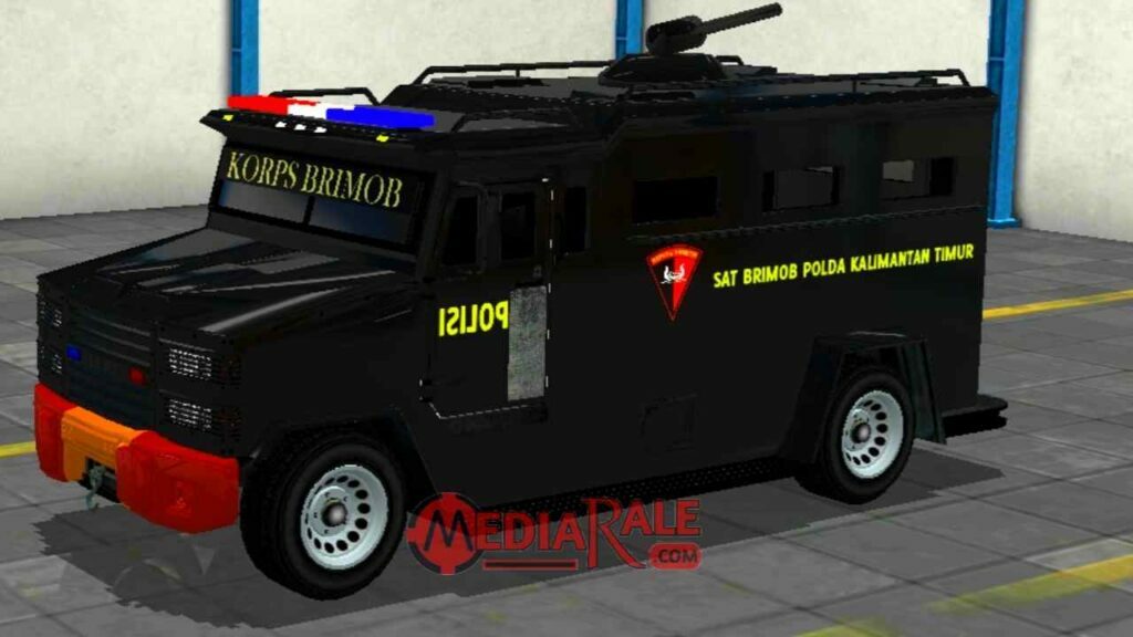 mod bussid mobil polisi