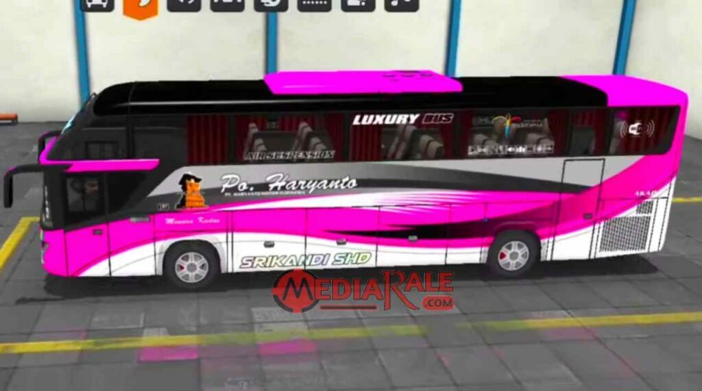 Livery Srikandi SHD PO Haryanto Pink Boy
