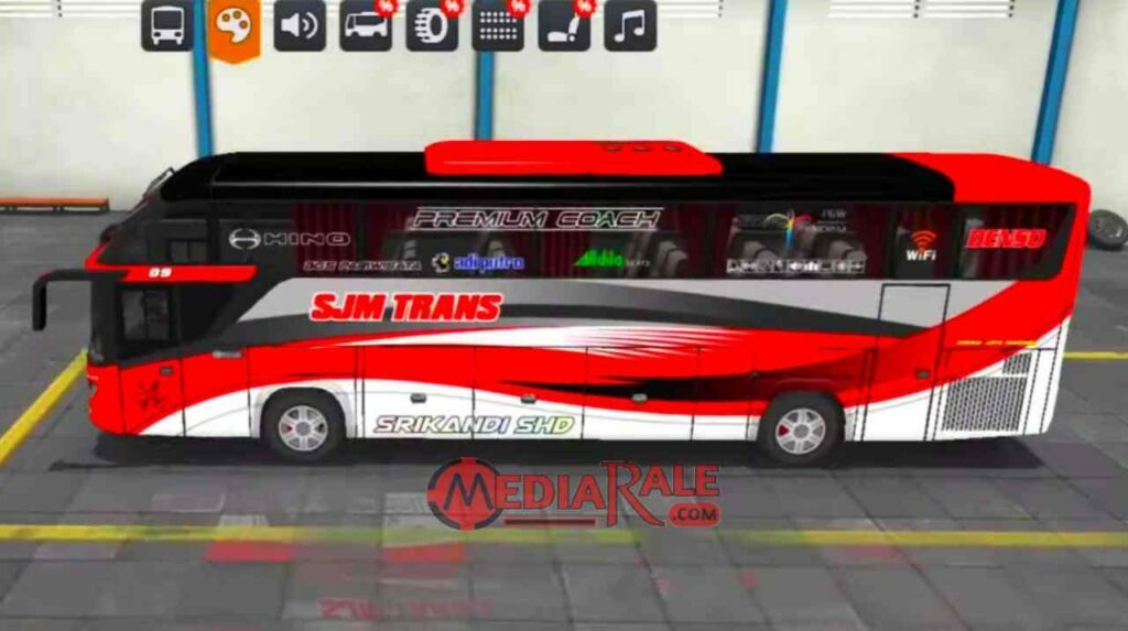 Livery Srikandi SHD SJM Trans Reza Maher
