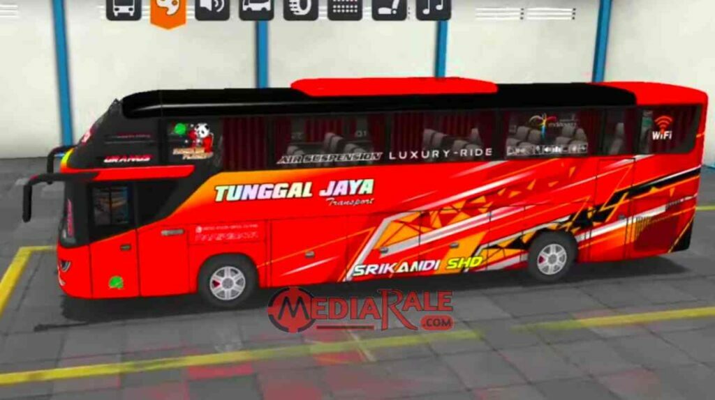 Livery Srikandi SHD Tunggal Jaya Kids Panda
