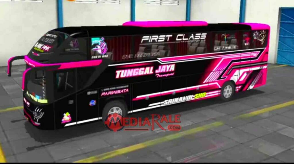 Livery Srikandi SHD Tunggal Jaya Blackpink