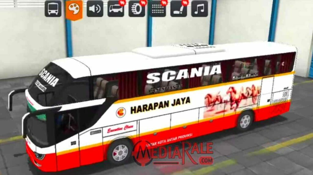 Livery BUSSID SHD Harapan Jaya