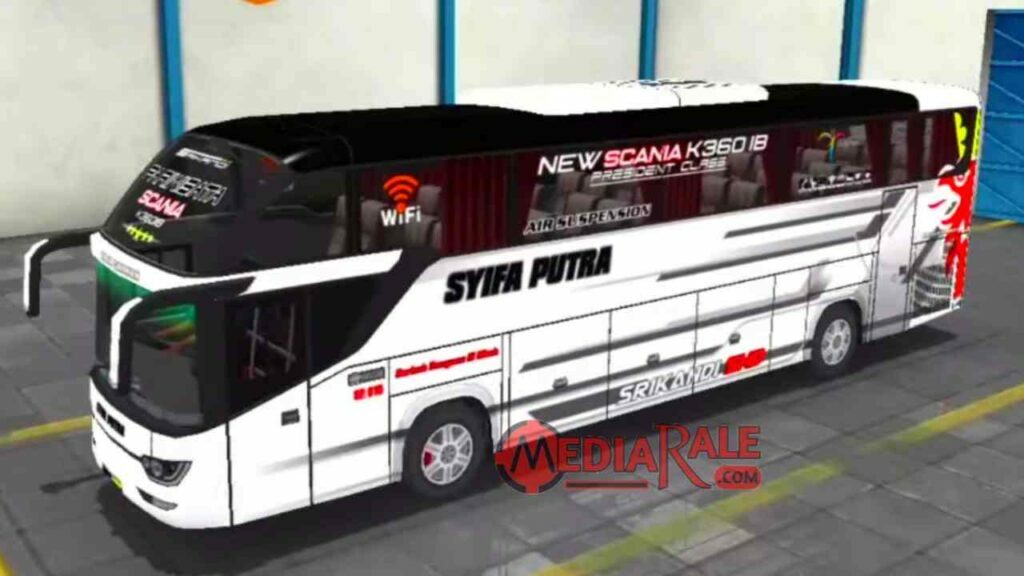 Livery BUSSID SHD Syifa Putra