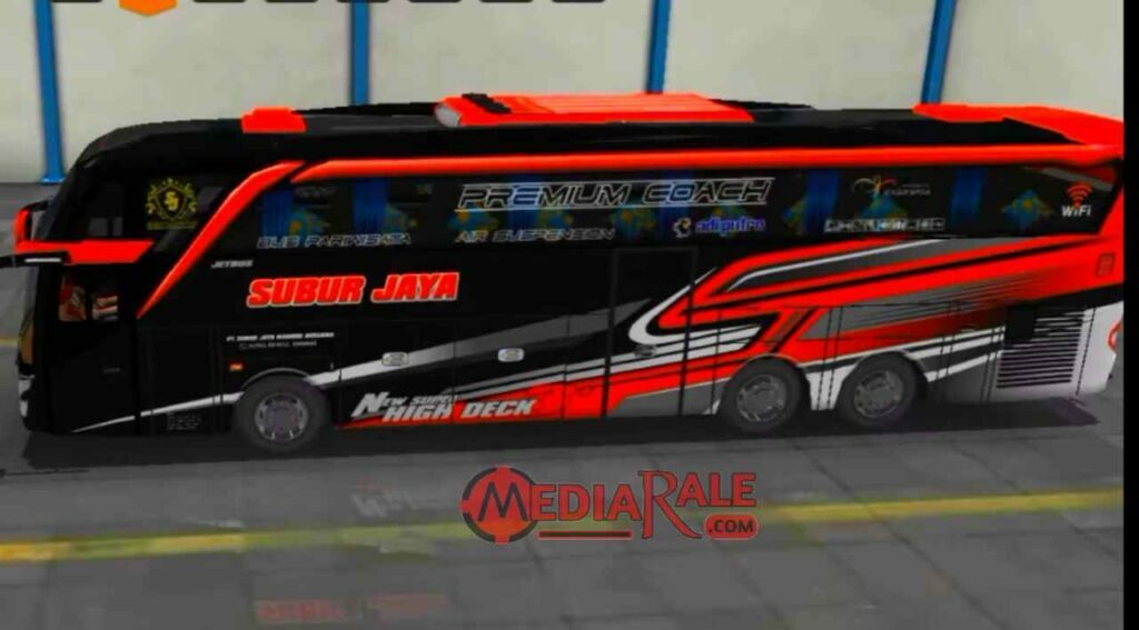 Livery BUSSID SHD SB Galaxy