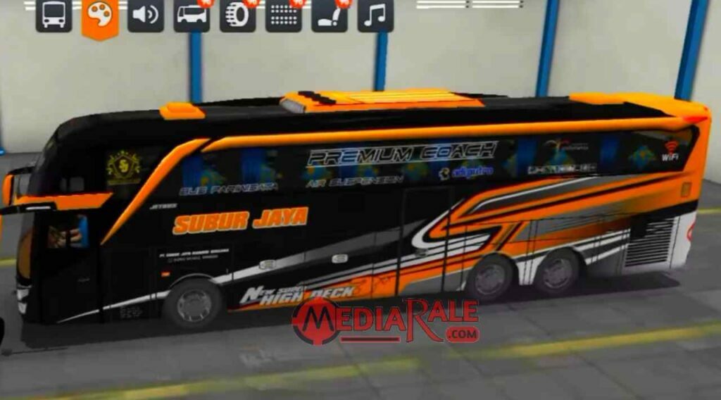 Livery BUSSID SHD SB Fast N Furious