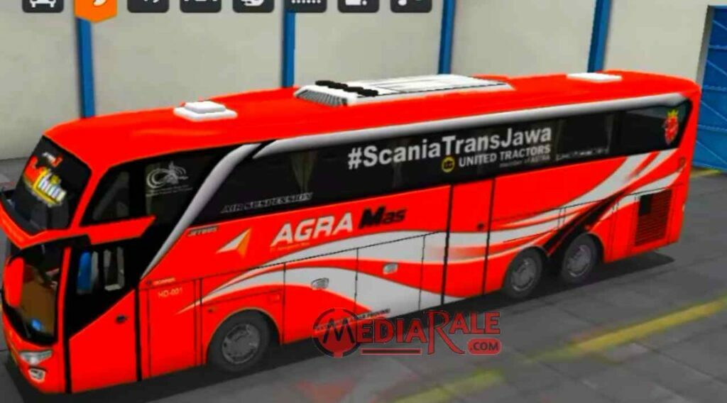 Livery BUSSID SHD Agra Mas Sulthan