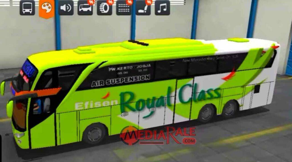 Livery BUSSID SHD Royal Class