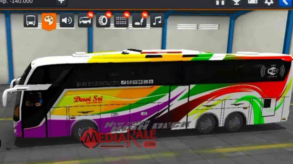 Livery BUS SHD Dewi Sri