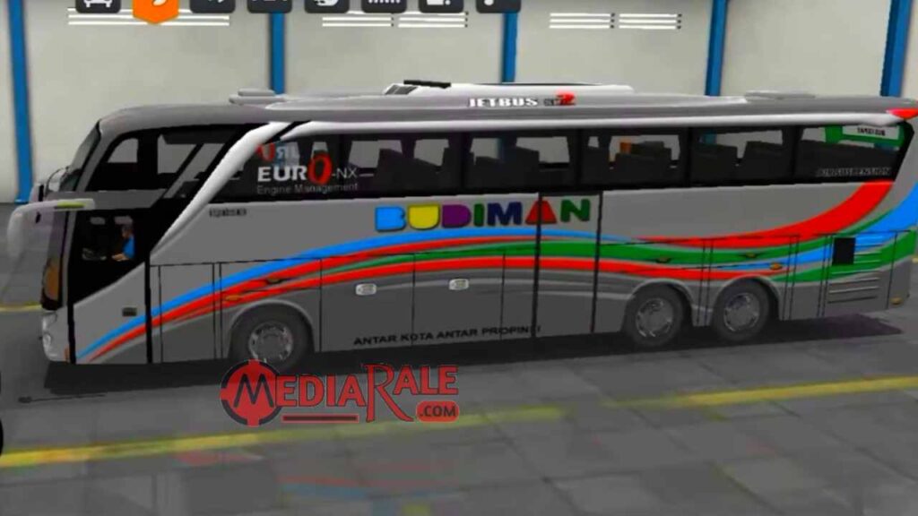 Livery BUSSID SHD Budiman