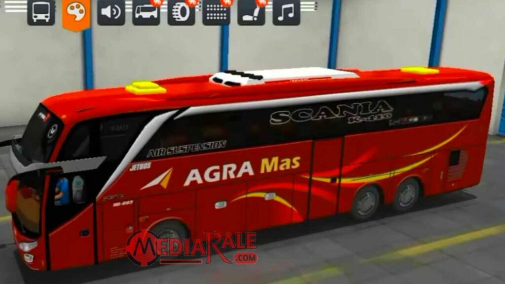 Livery BUSSID SHD Agra Mas