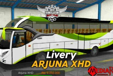 Livery BUSSID Arjuna XHD