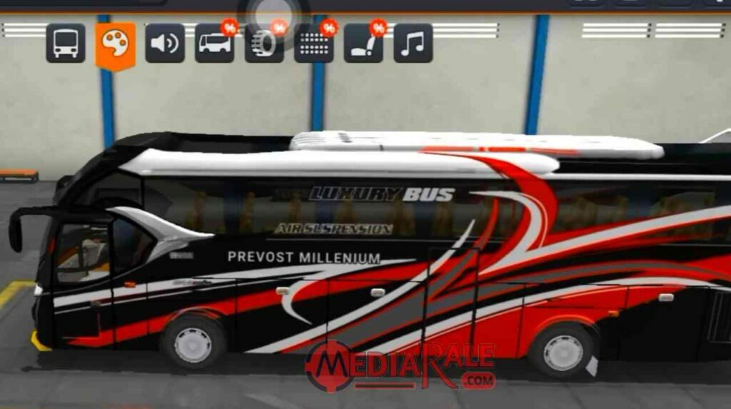 Livery Arjuna XHD Prevost Millenium