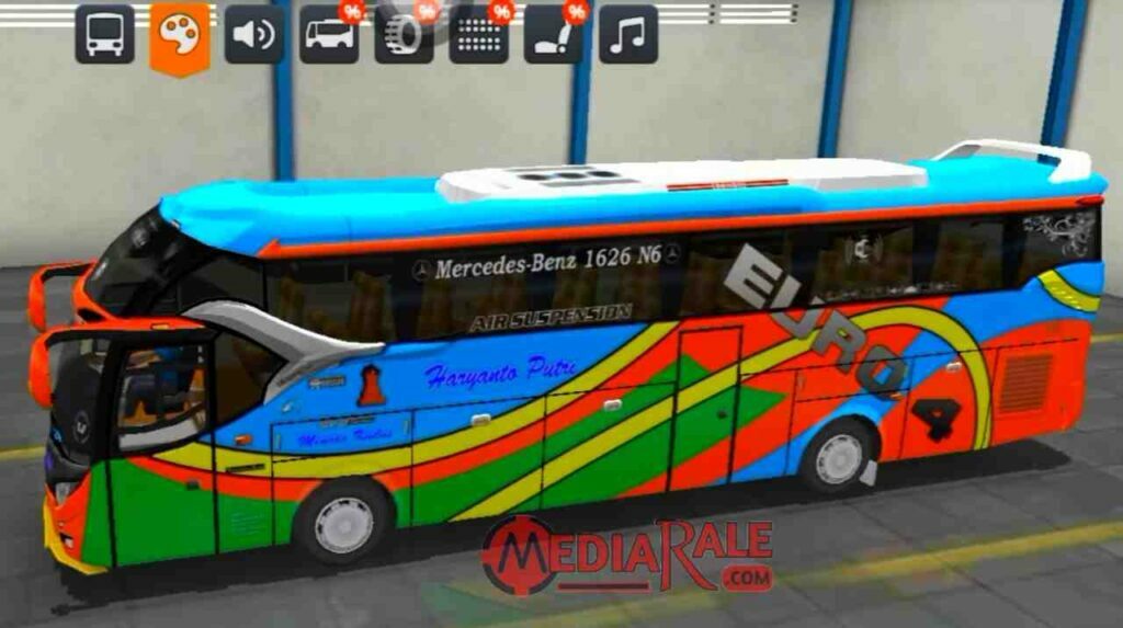 Livery Arjuna XHD Haryanto Putri
