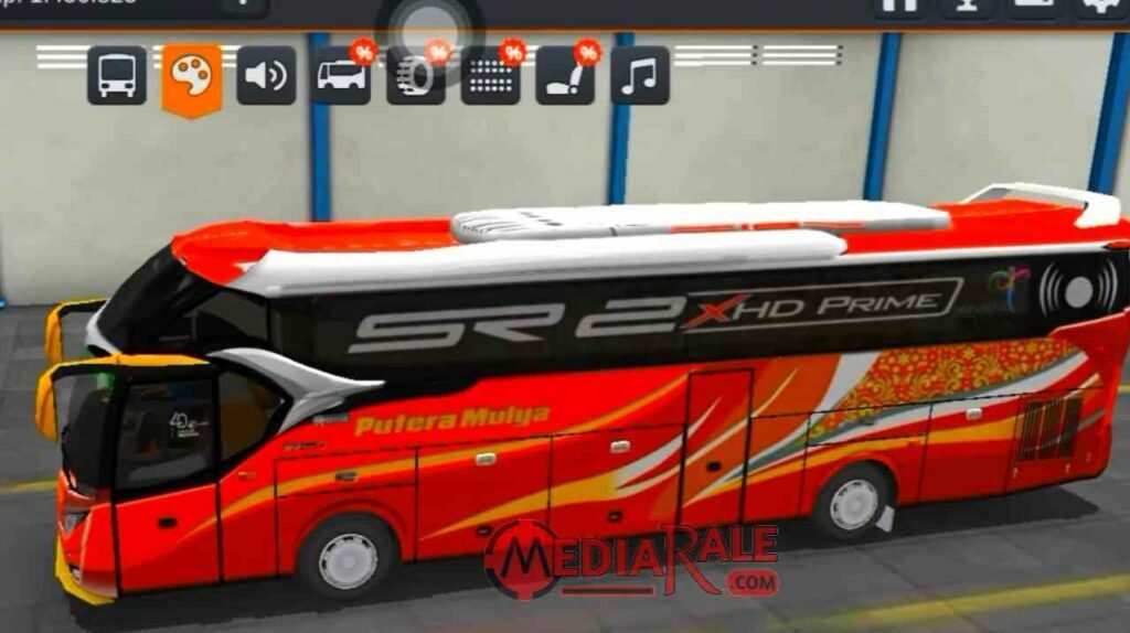 Livery Arjuna XHD Putera Mulya