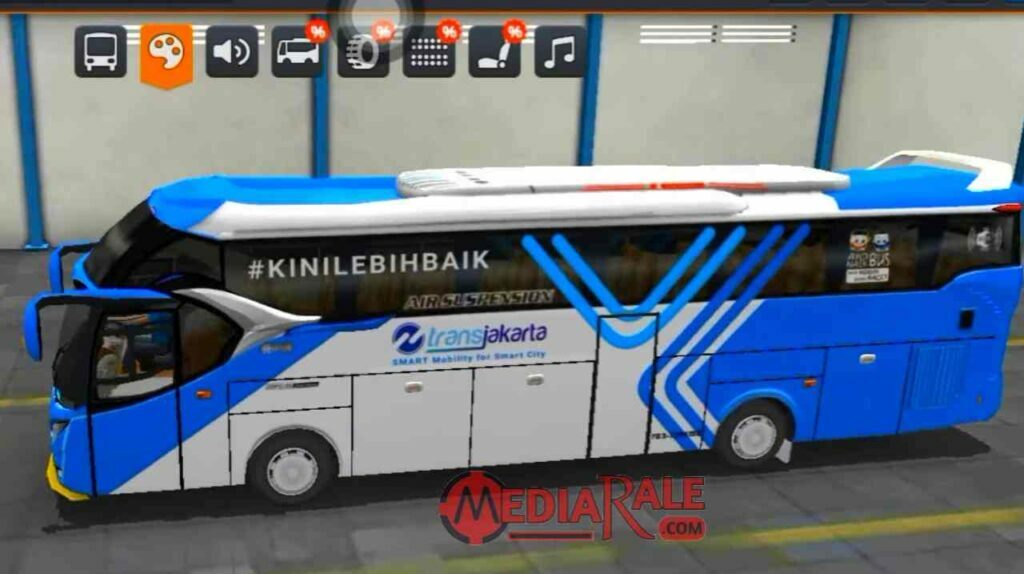 Livery Arjuna XHD Trans Jakarta