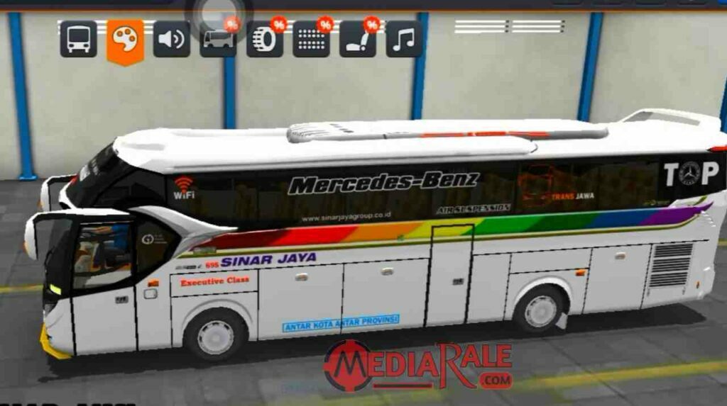 Livery Arjuna XHD Sinar Jaya