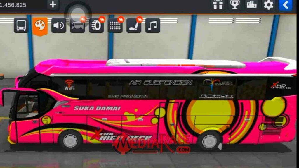 Livery Arjuna XHD Suka Damai