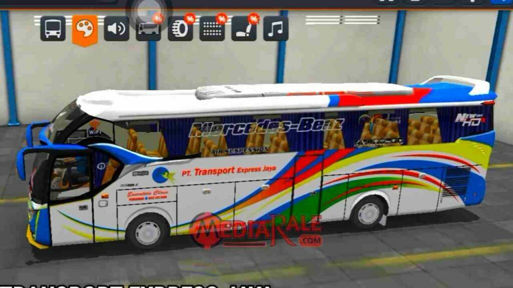Livery Arjuna XHD PT Transport Express Jaya