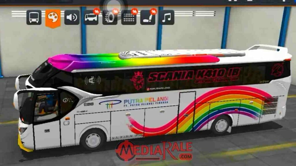 Livery Arjuna XHD Putra Pelangi