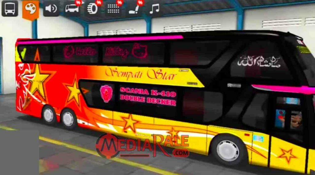 Livery Bimasema SDD Sempati Star Red Yellow