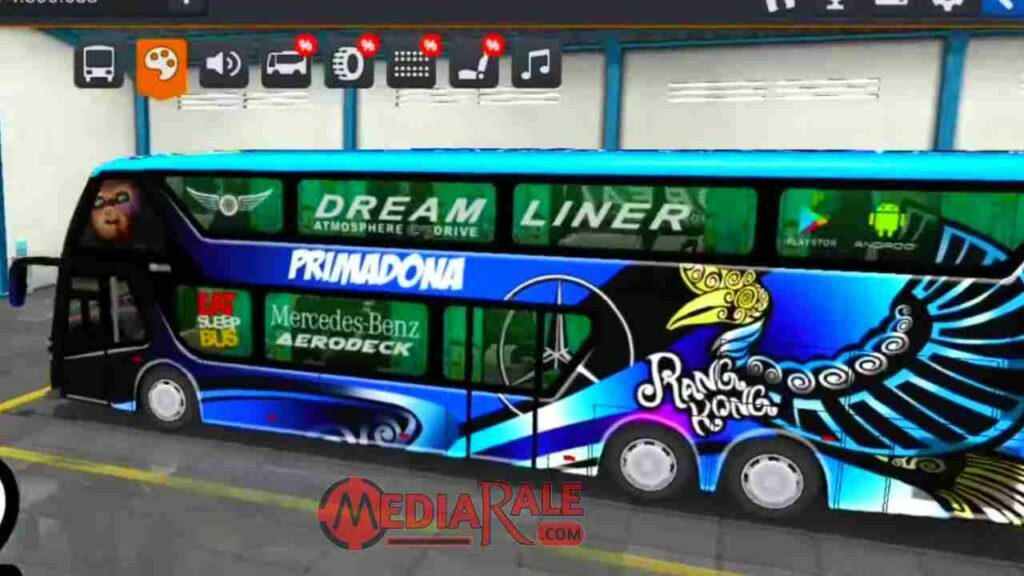 Livery Bimasema SDD Primadona Biru