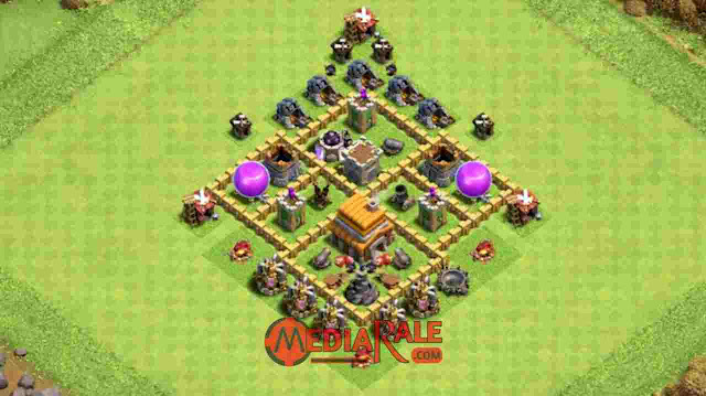 Base COC TH 5 Base COC TH 5, formasi coc th 5, tata letak coc th 5