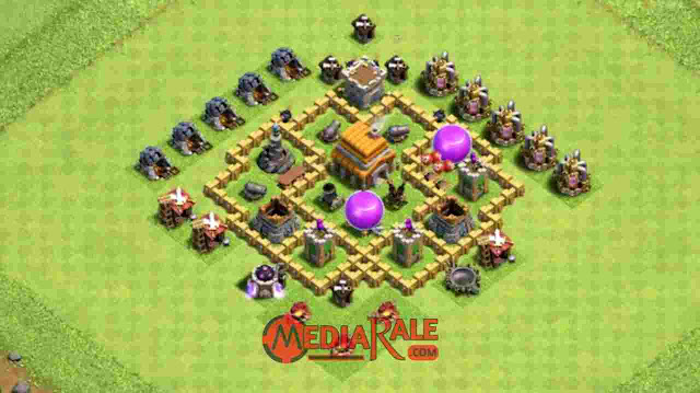 Base COC TH 5 Base COC TH 5, formasi coc th 5, tata letak coc th 5