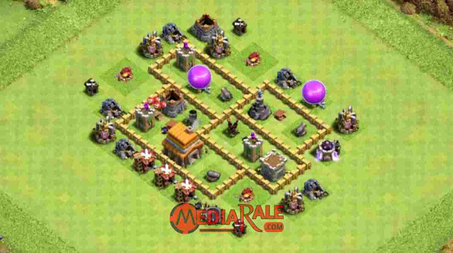 Base COC TH 5 Base COC TH 5, formasi coc th 5, tata letak coc th 5