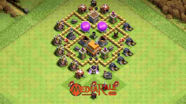 Base COC TH 5 Base COC TH 5, formasi coc th 5, tata letak coc th 5