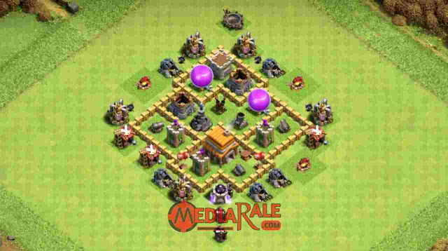Base COC TH 5 Base COC TH 5, formasi coc th 5, tata letak coc th 5