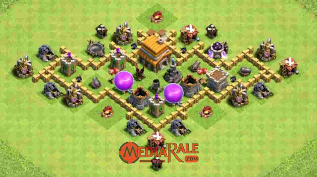 Base COC TH 5 Base COC TH 5, formasi coc th 5, tata letak coc th 5
