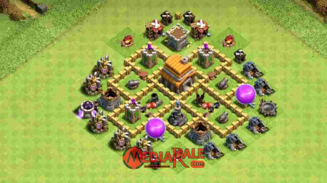 Base COC TH 5 Base COC TH 5, formasi coc th 5, tata letak coc th 5