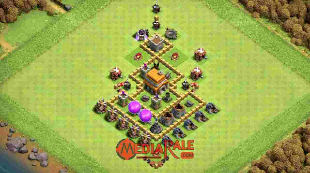 Base COC TH 5 Base COC TH 5, formasi coc th 5, tata letak coc th 5