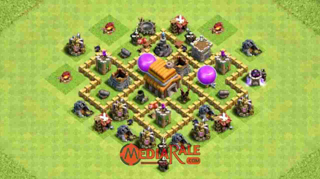 Base COC TH 5 Base COC TH 5, formasi coc th 5, tata letak coc th 5
