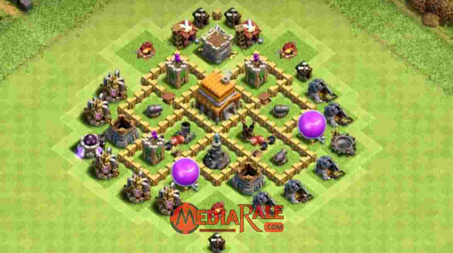 Base COC TH 5 Base COC TH 5, formasi coc th 5, tata letak coc th 5