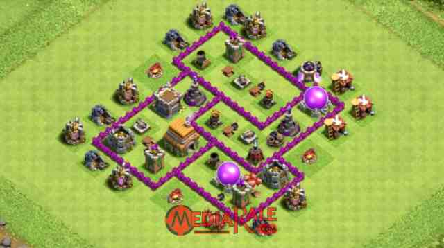 Base COC TH 6 Base COC TH 6, formasi coc th 6, tata letak coc th 6