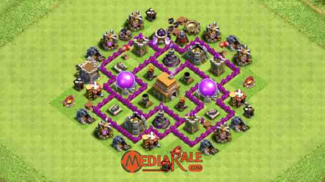 Base COC TH 6 Base COC TH 6, formasi coc th 6, tata letak coc th 6