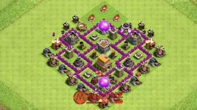 Base COC TH 6 Base COC TH 6, formasi coc th 6, tata letak coc th 6