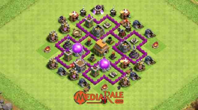Base COC TH 6 Base COC TH 6, formasi coc th 6, tata letak coc th 6